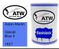 Preview: Aston-Martin, Glacial Blue II, 1621: 500ml Lackdose, von ATW Autoteile West.